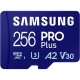 Карта пам'яті Samsung 256 GB microSDXC Pro Plus UHS-I U3 V30 A2 Class 10 + SD-adap (MB-MD256SA/EU)