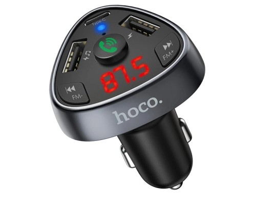 FM модулятор HOCO E51, Black, Box (HOCO E51) 