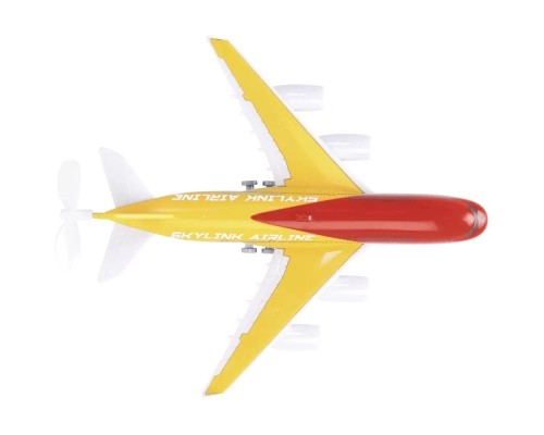 Спецтехніка Dickie Toys Літак з тримачем, функція їзди та польоту 18 см (3342014) Спецтехніка Dickie Toys Літак з тримачем, функція їзди та польоту 18 см (3342014)