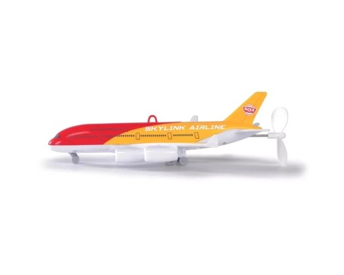 Спецтехніка Dickie Toys Літак з тримачем, функція їзди та польоту 18 см (3342014) Спецтехніка Dickie Toys Літак з тримачем, функція їзди та польоту 18 см (3342014)