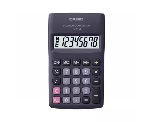 Калькулятор Casio HL-815L-BK-W-GP, чорний (CALC-CAS-HL-815L-BK)