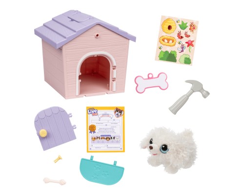 М'яка іграшка Moose Little Live Pets Будинок з сюрпризом міні рожевий (26617)
