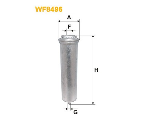 Фільтр паливний Wixfiltron WF8496