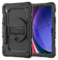 Чохол до планшета Armorstandart Panzer Samsung Tab S9 FE / S9 Black (ARM82518)