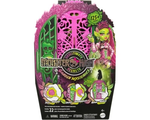 Лялька Monster High Набір-сюрприз Жахо-секрети Венери серії Цвіт та темрява (HYT75)