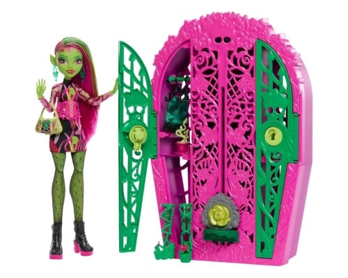 Лялька Monster High Набір-сюрприз Жахо-секрети Венери серії Цвіт та темрява (HYT75)