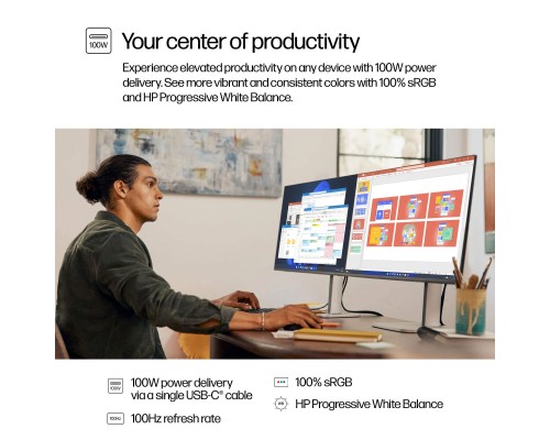 Монітор HP S5 Pro 527pu (9E0G5AA)
