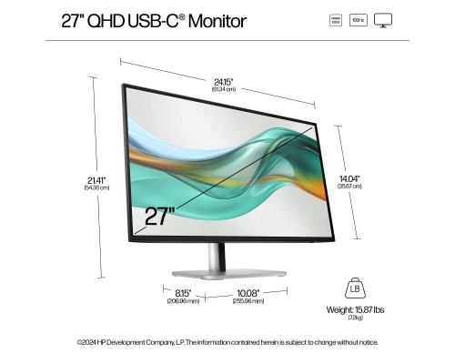 Монітор HP S5 Pro 527pu (9E0G5AA)