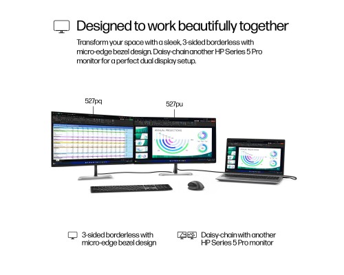 Монітор HP S5 Pro 527pu (9E0G5AA)