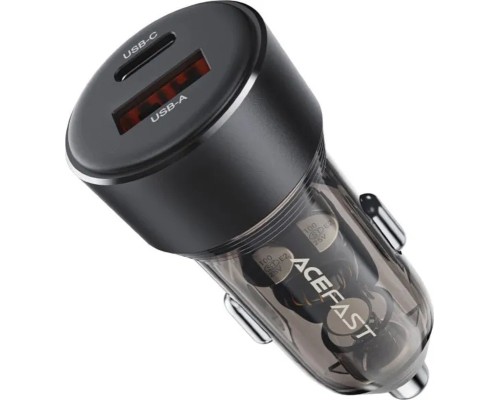 Зарядний пристрій Acefast 2xUSB 60W (USB-C + USB-A) B12 (6974316282914)