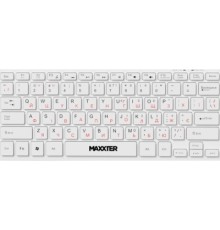 Клавіатура Maxxter KBM-C01W-UA USB UA White (KBM-C01W-UA)