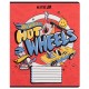 Зошит Kite Hot Wheels, 18 аркушів, лінія (HW25-237)