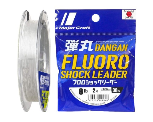 Флюорокарбон Major Craft Dangan Fluoro Shock Leader 30m 12.0/0.572mm 40lb (772.73.80) Флюорокарбон Major Craft Dangan Fluoro Shock Leader 30m 12.0/0.572mm 40lb (772.73.80)