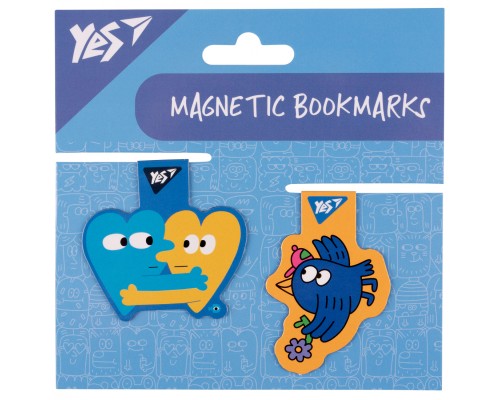 Закладки для книг Yes магнітні Stand with Ukraine, 2шт (708125)