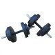 Штанга HSF + 2 гантелі, композит - 50кг (GBCD 50)