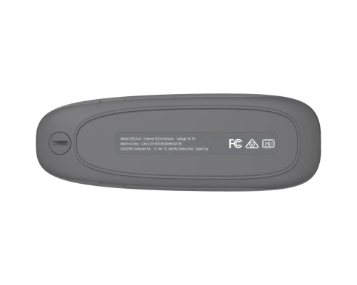 Кишеня зовнішня ASUS SSD PCIe NVMe M.2 2230/2242/2260/2280 USB Type-C 3.2 Gen 2x1 grey (90DD02R6-M09000)