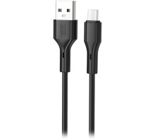 Дата кабель USB 2.0 AM to USB-C NB230-AC black XO (NB230-AC.black)