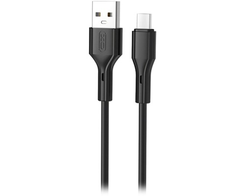Дата кабель USB 2.0 AM to USB-C NB230-AC black XO (NB230-AC.black)