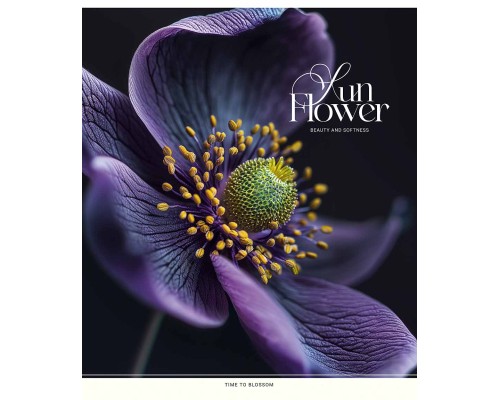 Зошит Школярик Sun Flower 48 аркушів клітинка (048-3456K)
