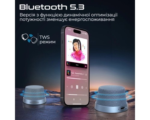 Акустична система Promate Punch 3 Вт Navy (punch.navy)