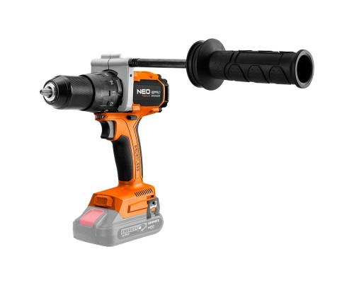 Шуруповерт Neo Tools Energy+ 18V, безщітковий, 100Нм, 0-480/0-1900об/хв 1.56кг (без АКБ та ЗП) (04-616)