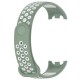 Ремінець до фітнес браслета BeCover Vents Style для Xiaomi Mi Smart Band 10 Pine Green-White (713633)