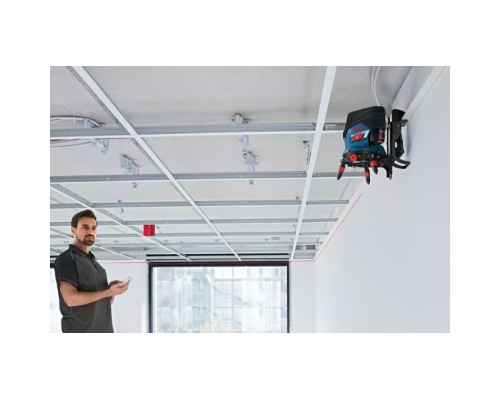 Штатив для нівеліру Bosch Professional RM3, 35х63х120мм, поворотний, пульт, 0.5кг (0.601.092.800)
