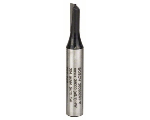 Фреза Bosch Professional пазова з одним лезом, Std, S8, D5, L12.7 (2.608.628.378)