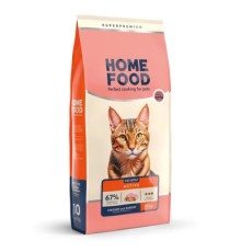 Сухий корм для кішок Home Food For active з куркою та креветками 10 кг (4820235020576)