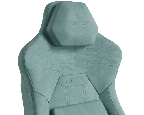 Крісло ігрове Hator Arc 3 XL Velour Turquoise (HTC3443XL)