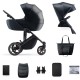 Коляска Kinderkraft 2 в 1 Prime 2 Venezian Black (KSPRIM02BLK2000 (5902533922895)