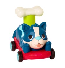 Розвиваюча іграшка Battat Машинка інерційна серії Лапкомобілі - Песик, синій (BX2505Z)
