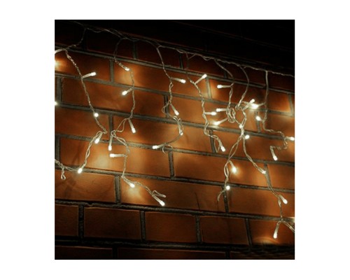 Гірлянда Voltronic Бахрома White Hot 96 LED, 5х0,4м, 8 режимів (RH-02-96/5/0,4/24WH)