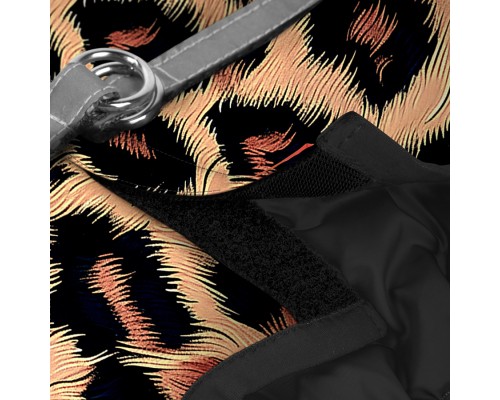 Шлея для собак WAUDOG Clothes м'яка з QR адресником 