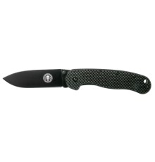 Ніж Esee Avispa Black Blade D2 Carbon fiber G10 Black (BRK1302CFB)