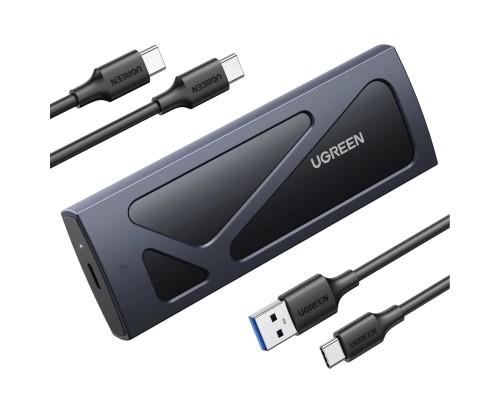 Кишеня зовнішня Ugreen CM578 M.2NVME Hard Drive Enclosure 10Gbps Black (15512)