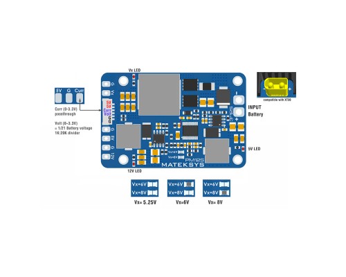 Модуль живлення MATEK PM12S-3 (PM12S3)