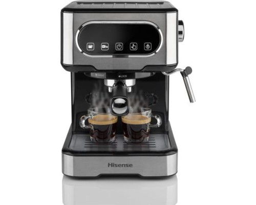 Ріжкова кавоварка еспресо Hisense HESCM15DBK