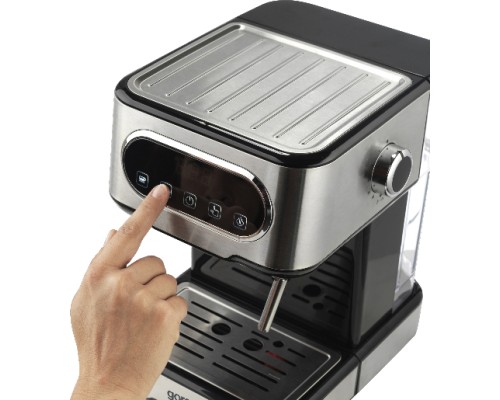 Ріжкова кавоварка еспресо Hisense HESCM15DBK