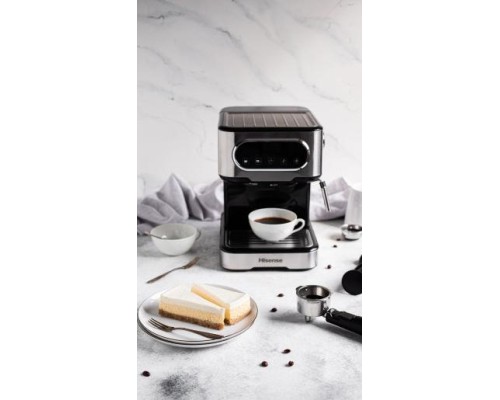 Ріжкова кавоварка еспресо Hisense HESCM15DBK