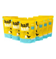 Вологий корм для кішок Half&Half з лососем в желе 5+1 (2700000040485)