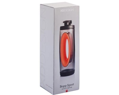Пляшка для води XD Modo Bopp Sport 550 мл красная (P436.034)
