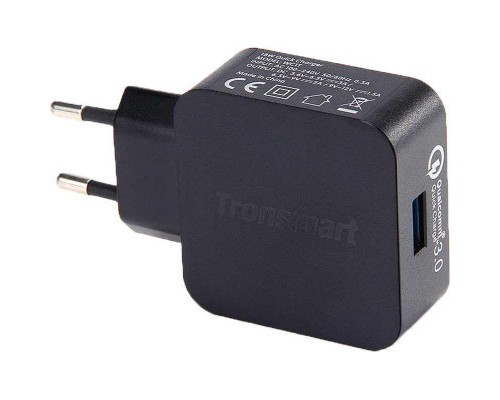 Зарядний пристрій Tronsmart WC1T Quick Charge 3.0 Wall Charger Black (210775)