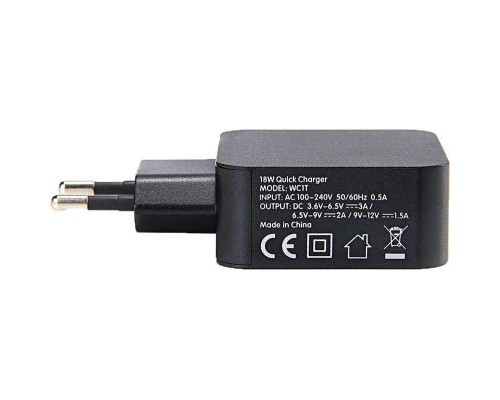 Зарядний пристрій Tronsmart WC1T Quick Charge 3.0 Wall Charger Black (210775)