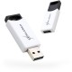 USB флеш накопичувач eXceleram 32GB H2 Series White/Black USB 2.0 (EXU2H2W32) 