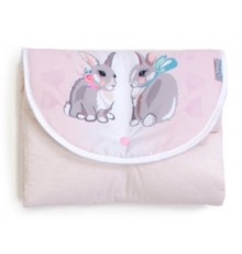 Пеленальний матрацик Верес Summer Bunny pink (57*60) дорожній (427.2)