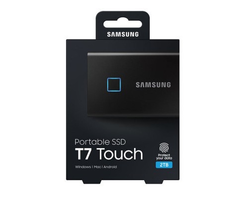 Накопичувач SSD USB 3.2 2TB T7 Touch Samsung (MU-PC2T0K/WW)