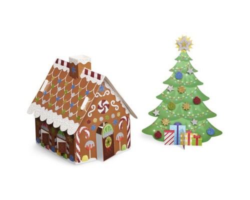 Набір для творчості Melissa&Doug Об'ємні блискучі наліпки Різдвяна ялинка (MD8404)