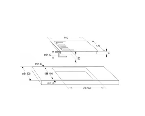 Варочна поверхня Gorenje GCI691BSC
