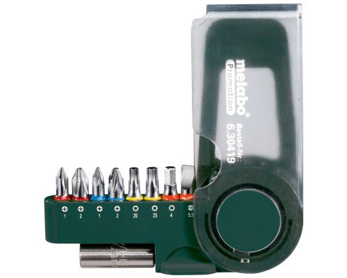 Набір біт Metabo 9 шт. Promotion (630419000)